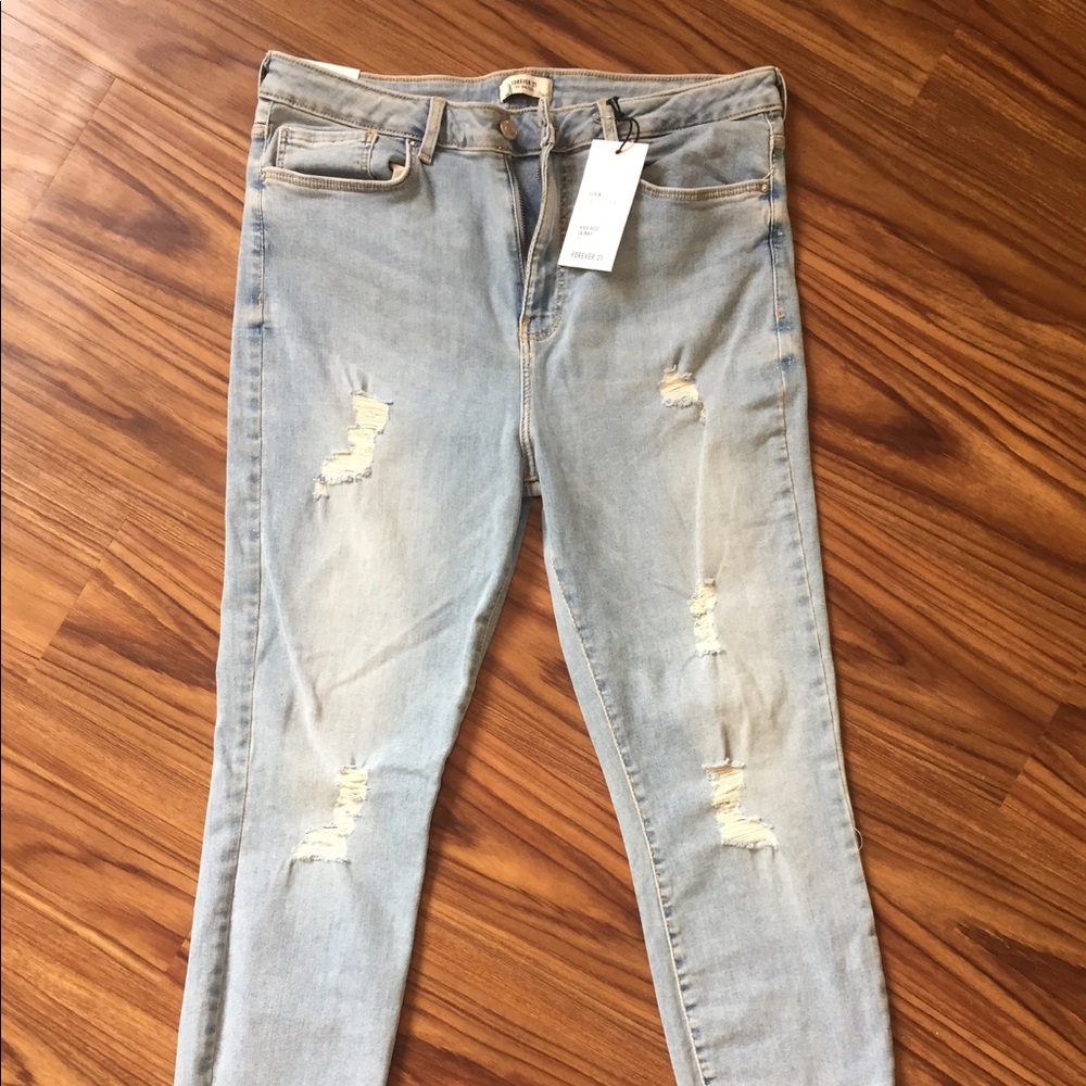 High Rise Skinny Jeans